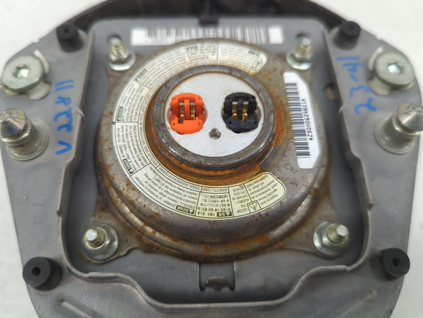 2011-2016 Scion Tc Air Bag Driver Left Steering Wheel Mounted Fits Fits 2011 2012 2013 2014 2015 2016 OEM Used Auto Parts - 
