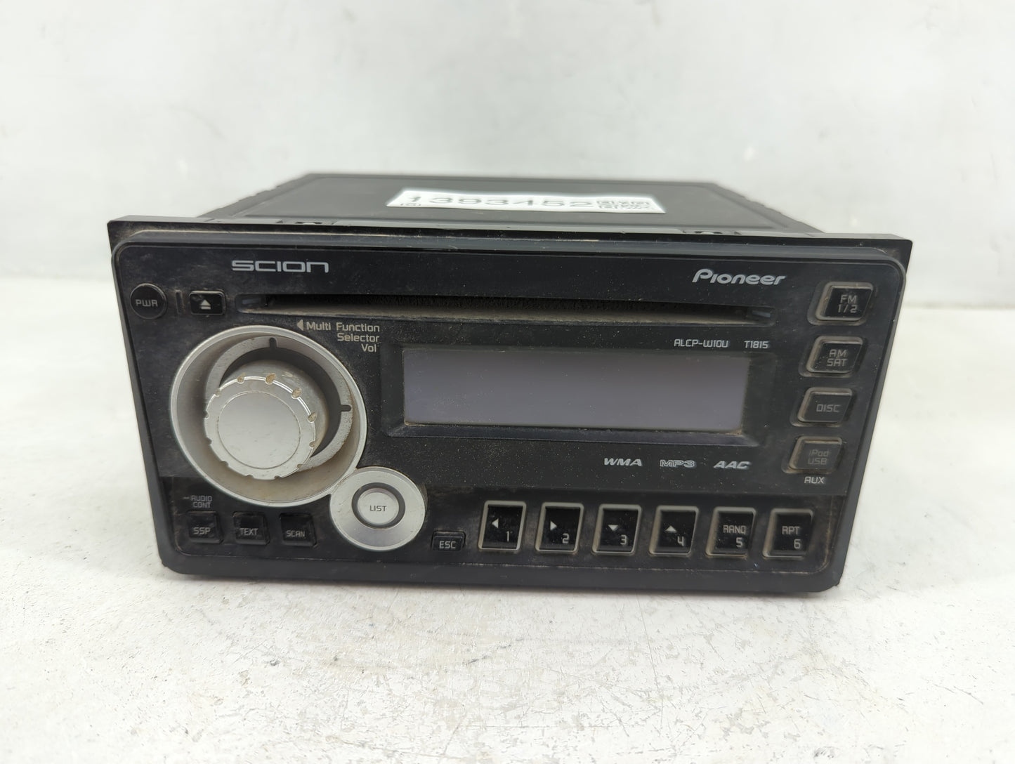 2011-2012 Scion Tc Radio AM FM Cd Player Receiver Replacement P/N:PT546-00111 Fits Fits 2008 2009 2010 2011 2012 2013 2014 O