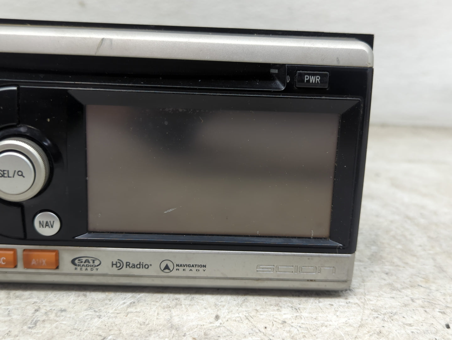 2010-2012 Scion Tc Radio AM FM Cd Player Receiver Replacement P/N:PT545-00111 MFTY802A Fits OEM Used Auto Parts - Oemusedaut