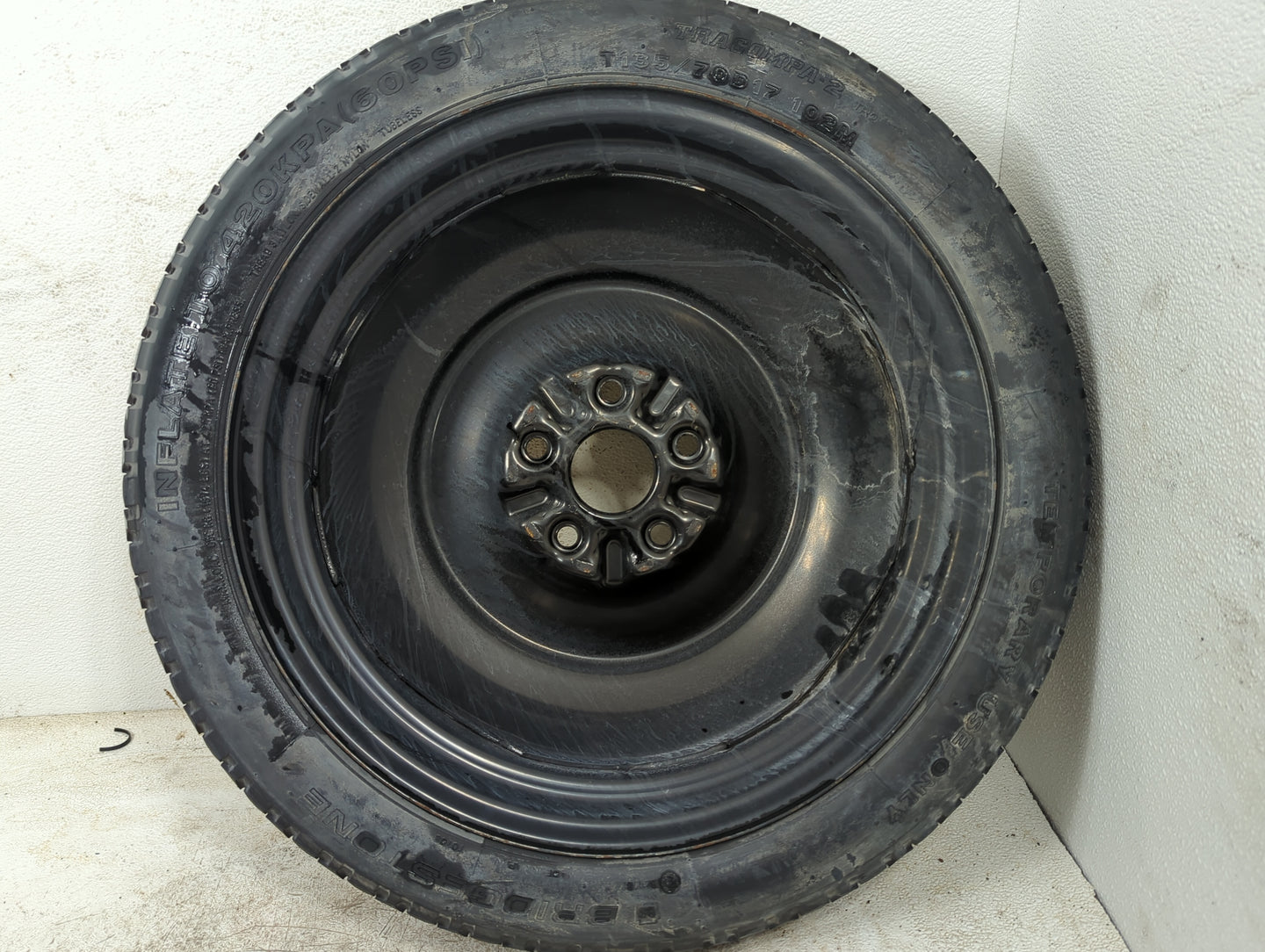 2011 Scion Xb Spare Donut Tire Wheel Rim Oem - Oemusedautoparts1.com