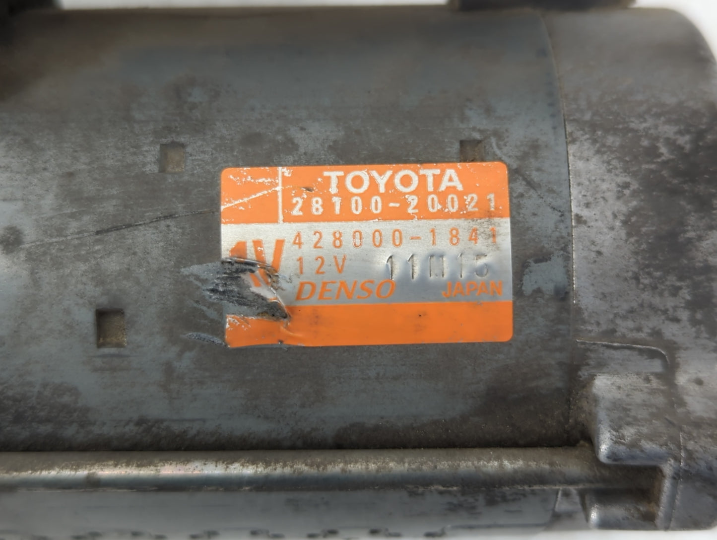2008-2015 Scion Xb Car Starter Motor Solenoid OEM P/N:28700-20021 Fits OEM Used Auto Parts - Oemusedautoparts1.com