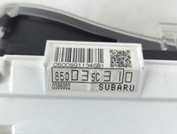 2011 Subaru Forester Instrument Cluster Speedometer Gauges P/N:85003SC310 Fits OEM Used Auto Parts - Oemusedautoparts1.com