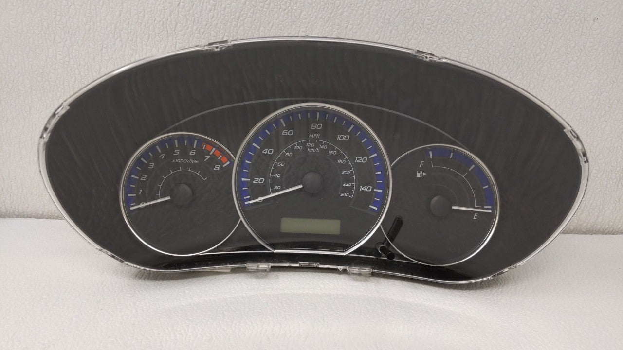 2011 Subaru Forester Instrument Cluster Speedometer Gauges P/N:85003SC310 Fits OEM Used Auto Parts - Oemusedautoparts1.com