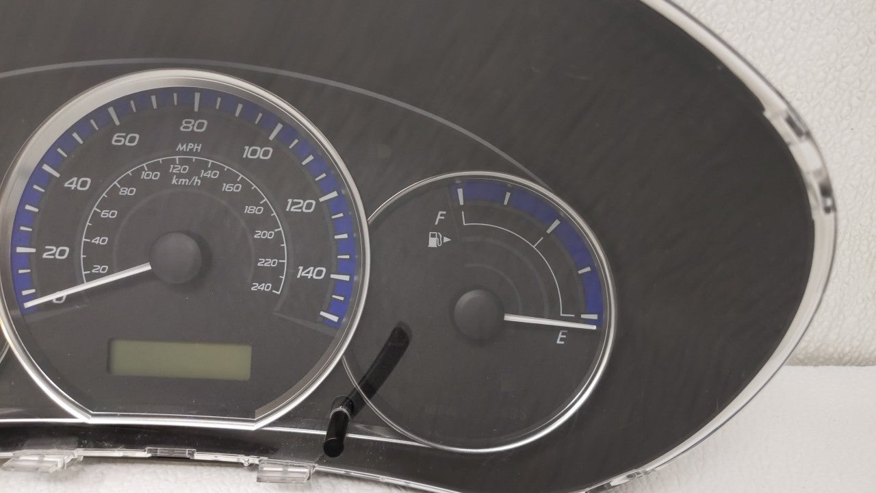 2011 Subaru Forester Instrument Cluster Speedometer Gauges P/N:85003SC310 Fits OEM Used Auto Parts - Oemusedautoparts1.com