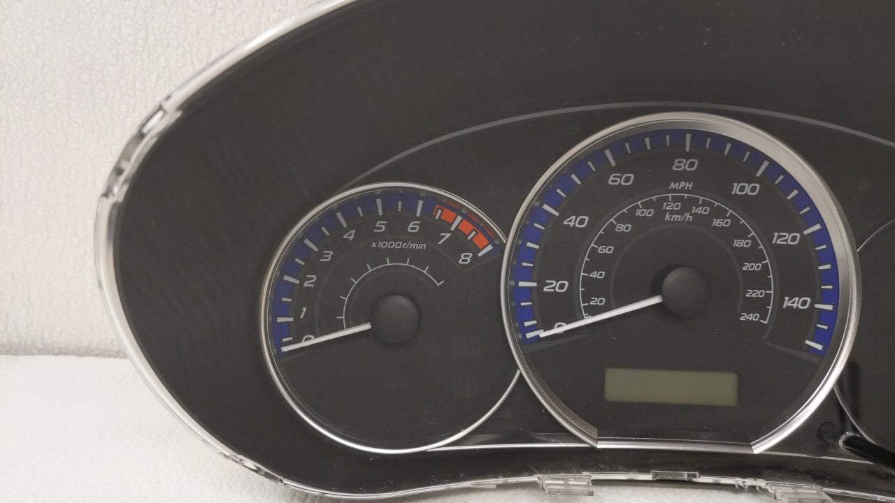 2011 Subaru Forester Instrument Cluster Speedometer Gauges P/N:85003SC310 Fits OEM Used Auto Parts - Oemusedautoparts1.com