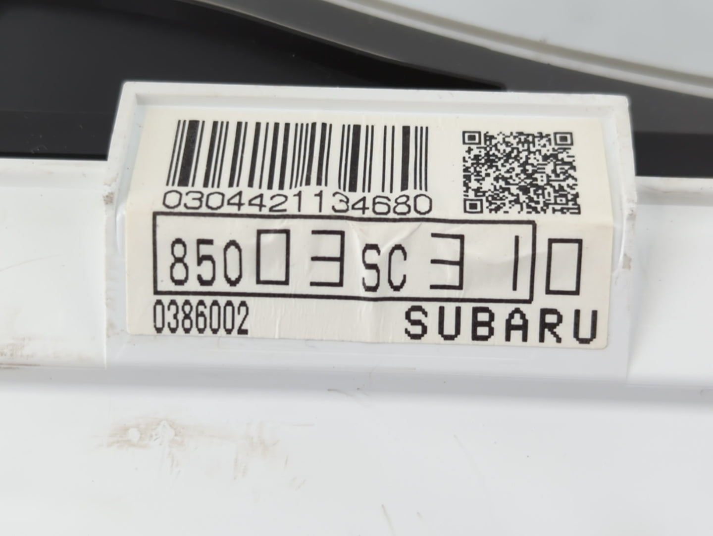 2011 Subaru Forester Instrument Cluster Speedometer Gauges P/N:85003SC310 Fits OEM Used Auto Parts - Oemusedautoparts1.com