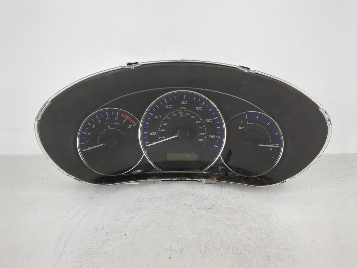2011 Subaru Forester Instrument Cluster Speedometer Gauges P/N:85003SC310 Miles: Fits OEM Used Auto Parts - Oemusedautoparts