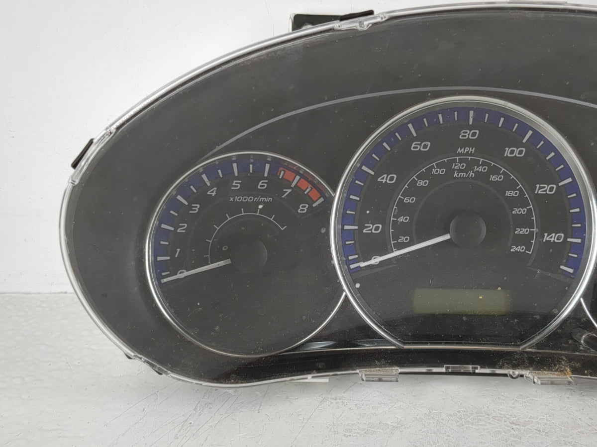 2011 Subaru Forester Instrument Cluster Speedometer Gauges P/N:85003SC310 Miles: Fits OEM Used Auto Parts - Oemusedautoparts
