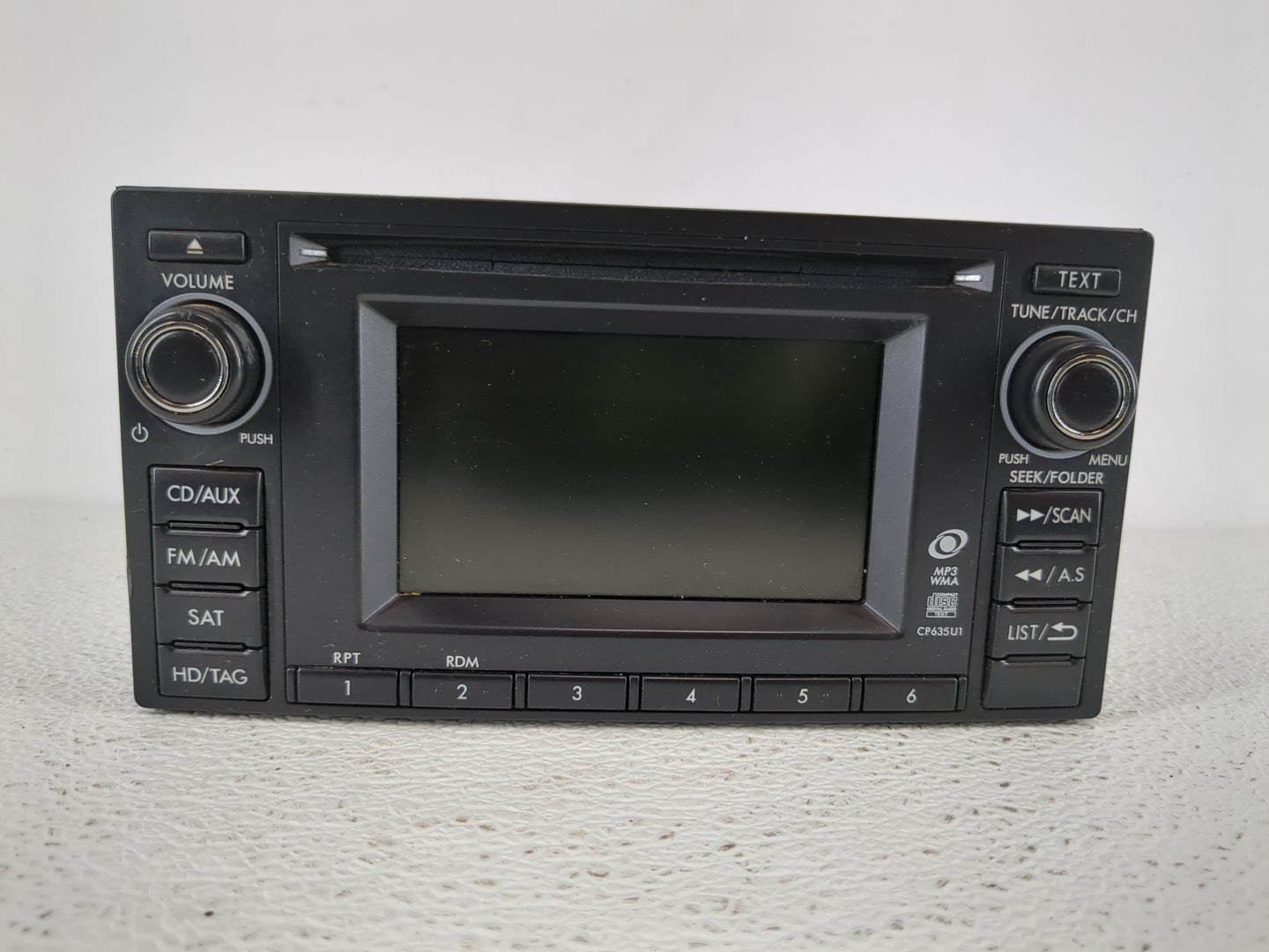 2011 Subaru Forester Radio AM FM Cd Player Receiver Replacement P/N:86201SC630 Fits OEM Used Auto Parts - Oemusedautoparts1.