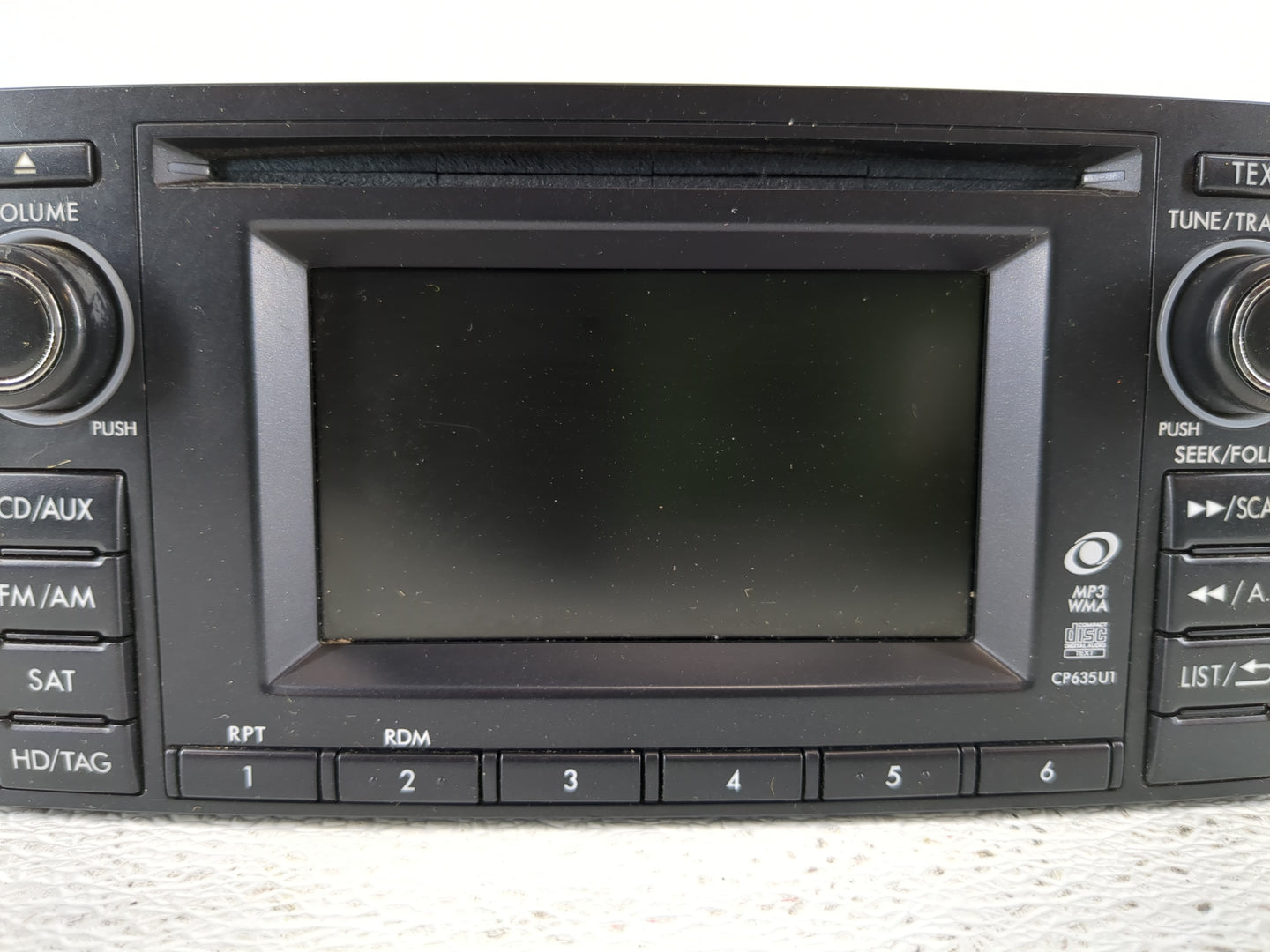 2011 Subaru Forester Radio AM FM Cd Player Receiver Replacement P/N:86201SC630 Fits OEM Used Auto Parts - Oemusedautoparts1.