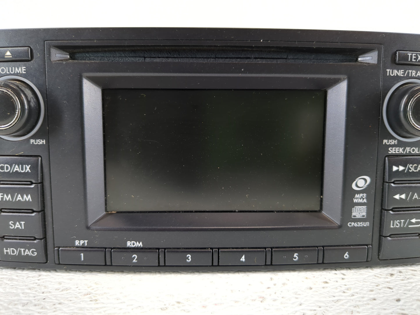 2011 Subaru Forester Radio AM FM Cd Player Receiver Replacement P/N:86201SC630 Fits OEM Used Auto Parts - Oemusedautoparts1.