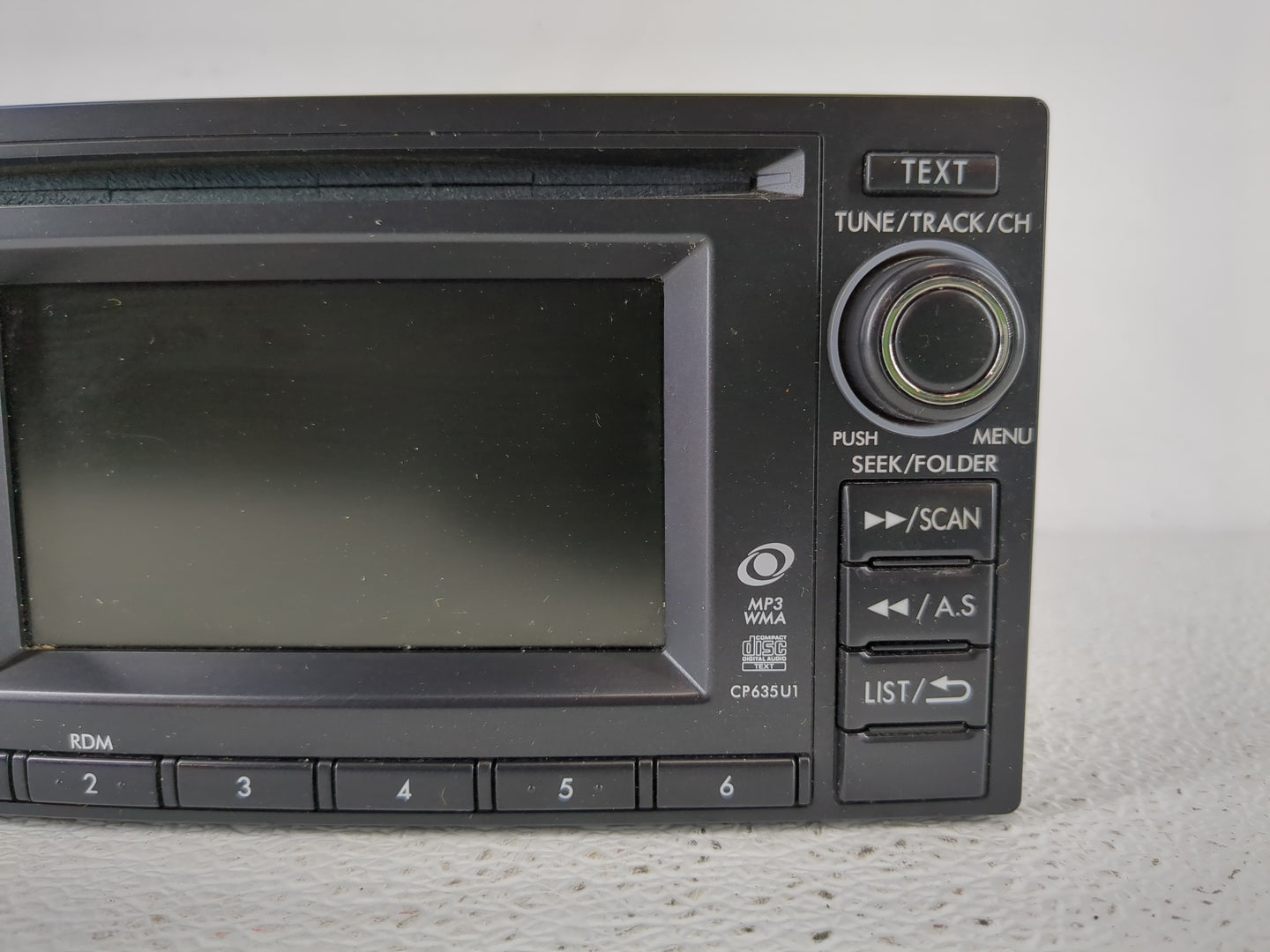 2011 Subaru Forester Radio AM FM Cd Player Receiver Replacement P/N:86201SC630 Fits OEM Used Auto Parts - Oemusedautoparts1.