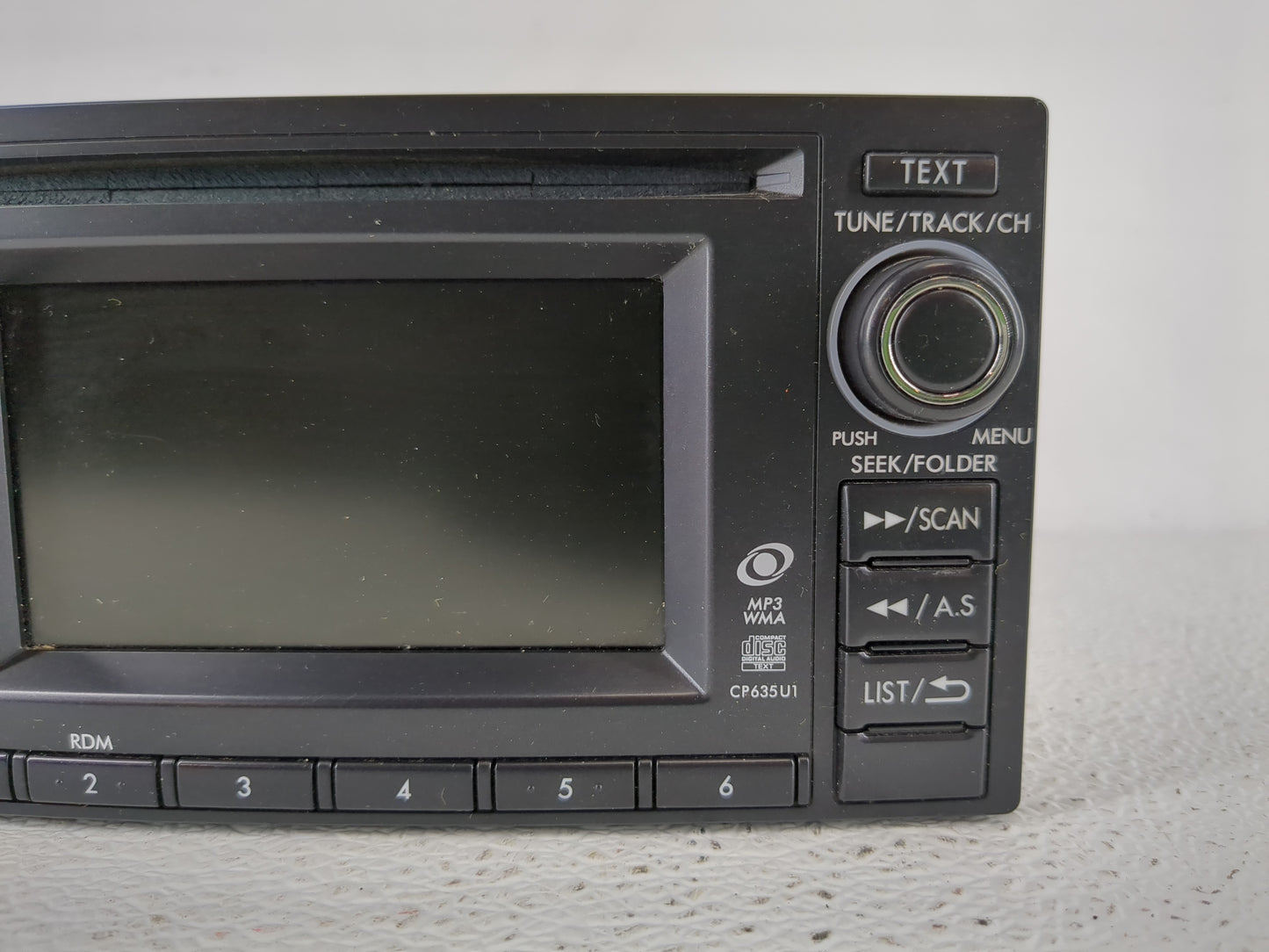 2011 Subaru Forester Radio AM FM Cd Player Receiver Replacement P/N:86201SC630 Fits OEM Used Auto Parts - Oemusedautoparts1.