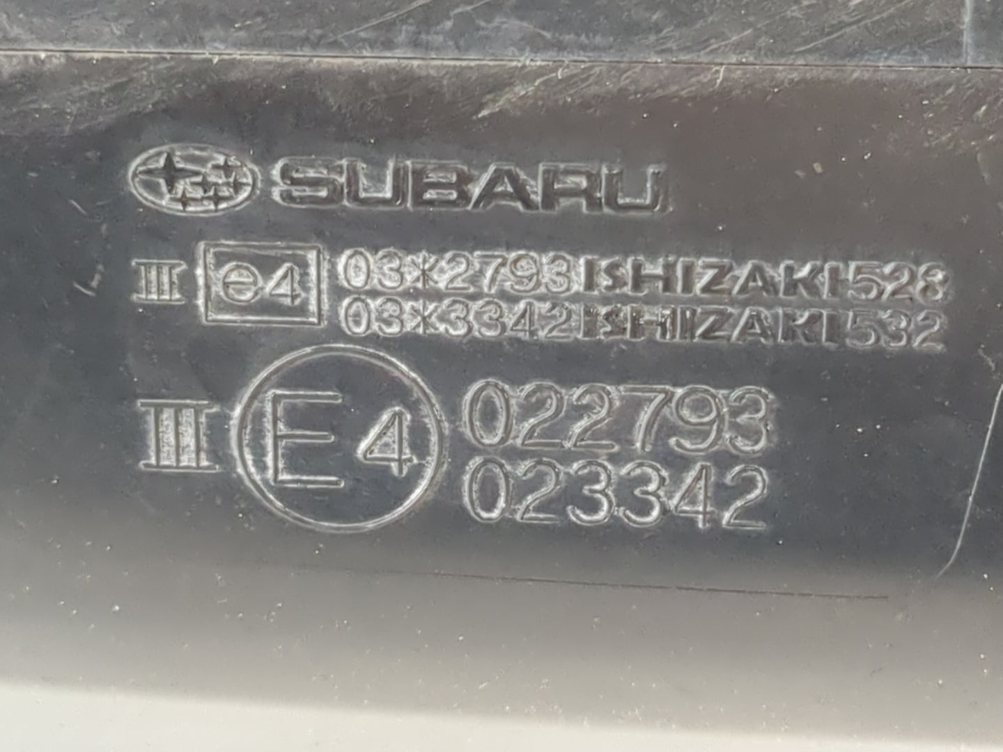 2011 Subaru Forester Side Mirror Replacement Driver Left View Door Mirror P/N:033342 032793, E4023342, E4022793 Fits OEM Use