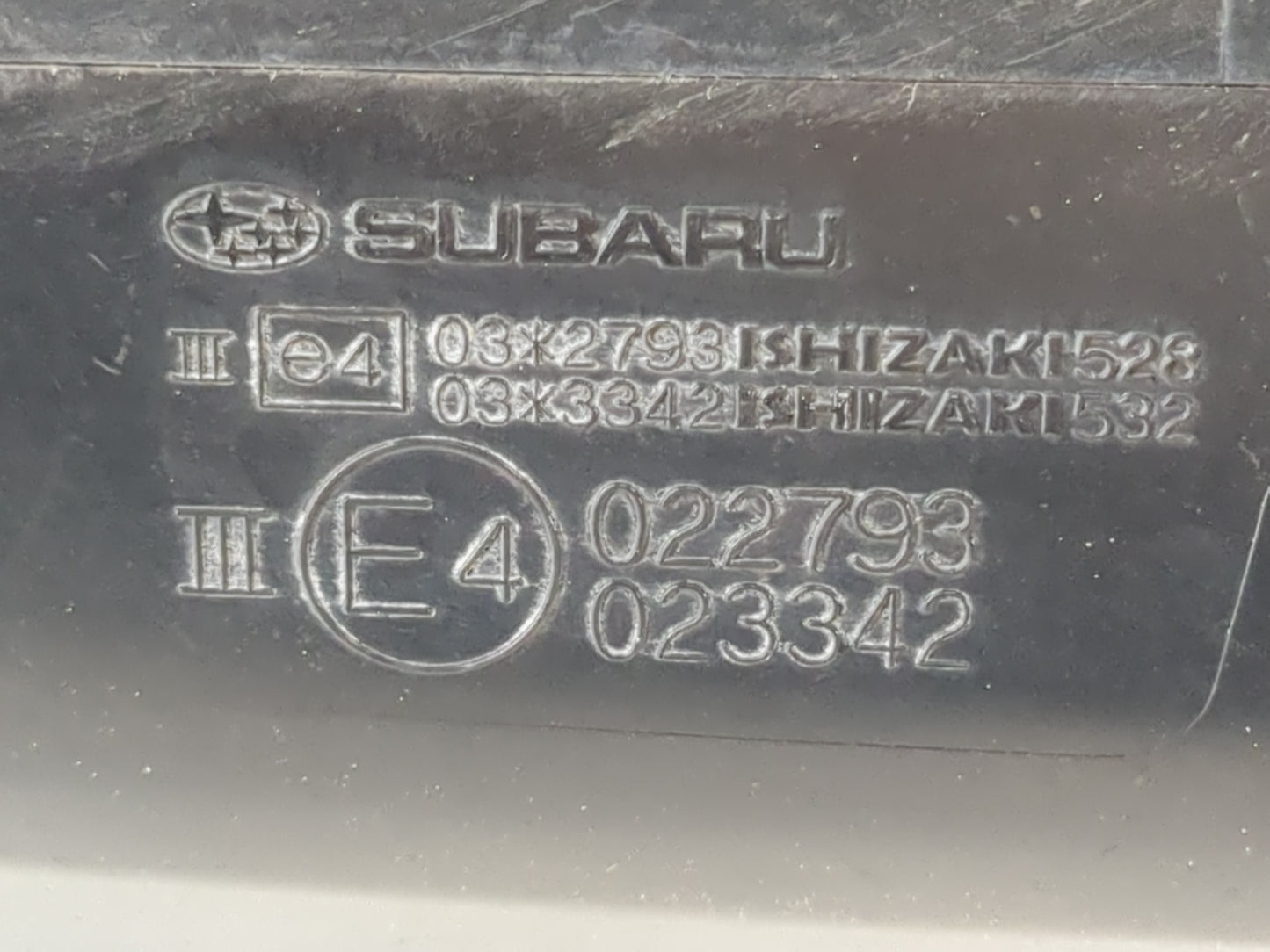 2011 Subaru Forester Side Mirror Replacement Driver Left View Door Mirror P/N:033342 032793, E4023342, E4022793 Fits OEM Use