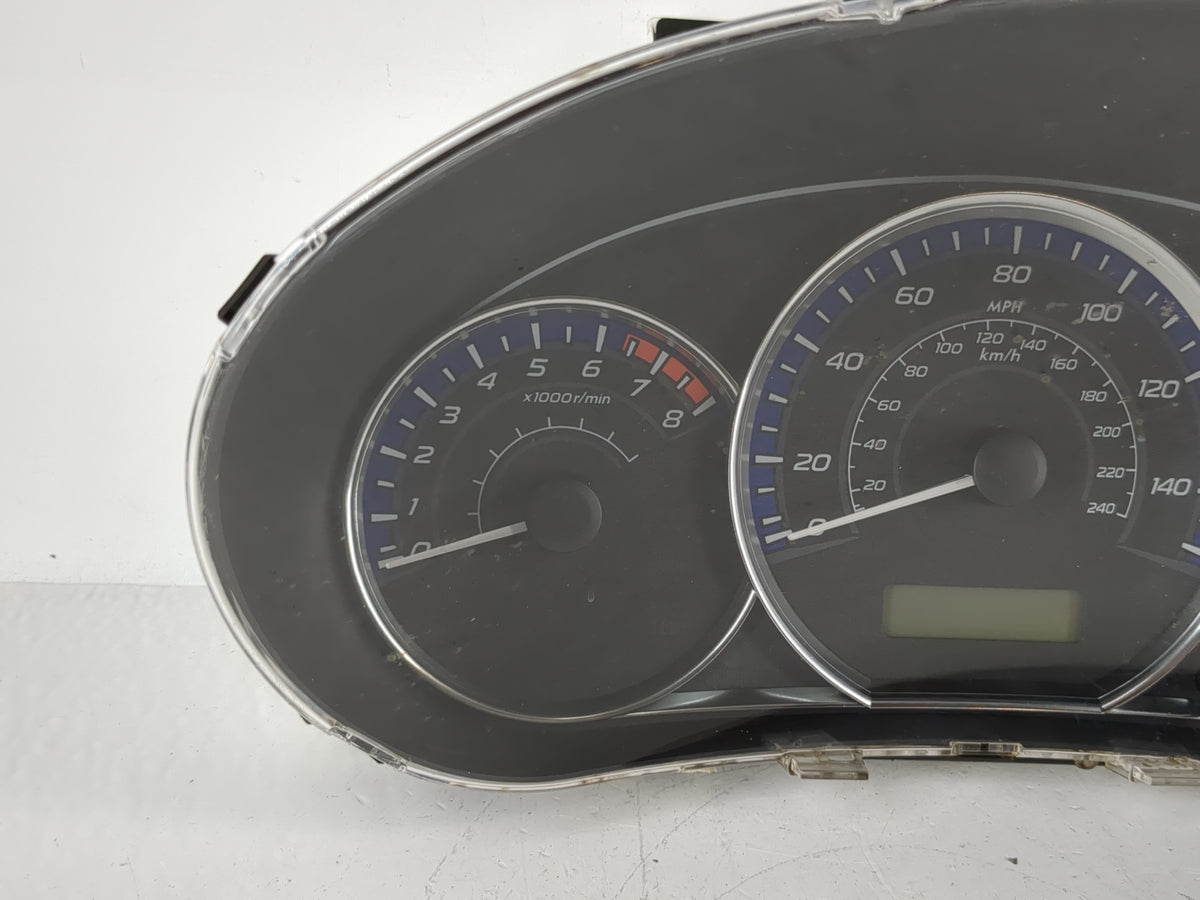 2011 Subaru Forester Instrument Cluster Speedometer Gauges Miles: Fits OEM Used Auto Parts - Oemusedautoparts1.com