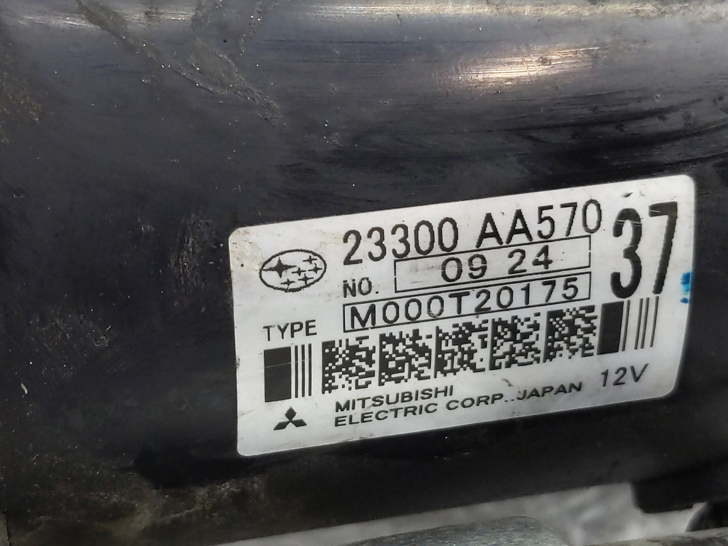 2009-2018 Subaru Forester Car Starter Motor Solenoid OEM P/N:23300 AA570 Fits OEM Used Auto Parts - Oemusedautoparts1.com