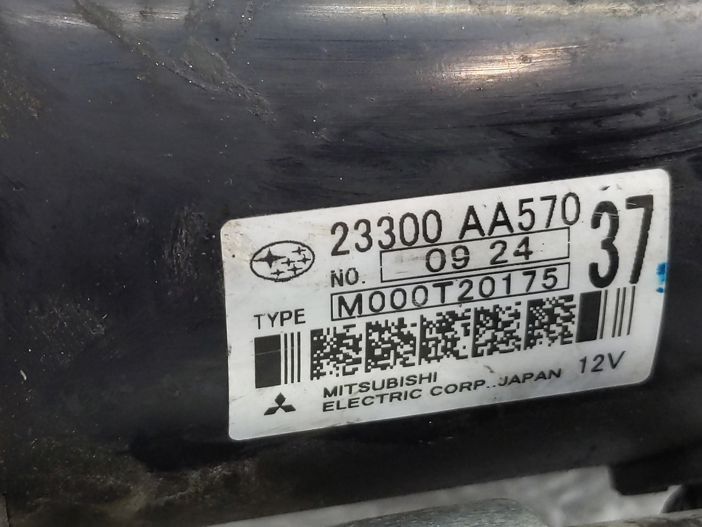 2009-2018 Subaru Forester Car Starter Motor Solenoid OEM P/N:23300 AA570 Fits OEM Used Auto Parts - Oemusedautoparts1.com