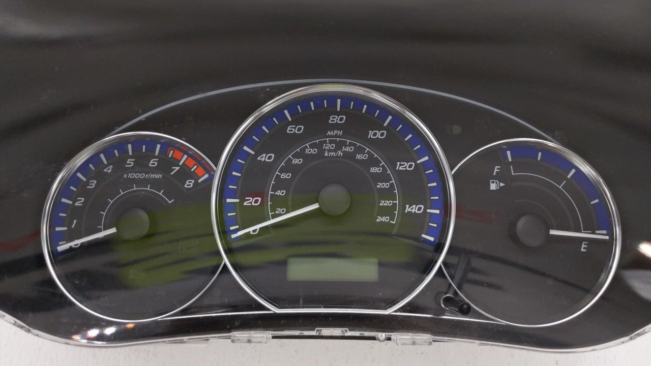 2011 Subaru Forester Instrument Cluster Speedometer Gauges P/N:8503SC300 Fits OEM Used Auto Parts - Oemusedautoparts1.com