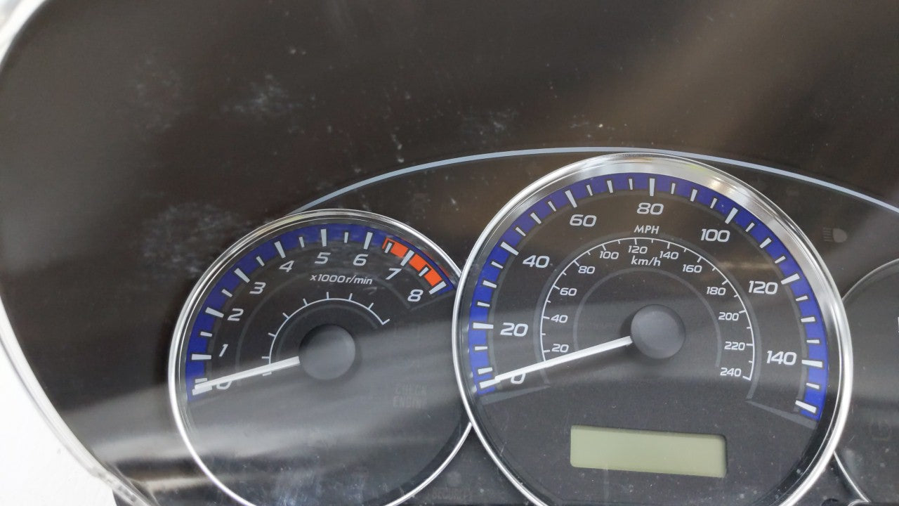 2011 Subaru Forester Instrument Cluster Speedometer Gauges P/N:8503SC300 Fits OEM Used Auto Parts - Oemusedautoparts1.com