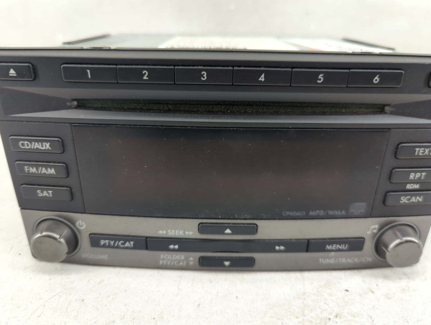 2011 Subaru Forester Radio AM FM Cd Player Receiver Replacement P/N:86201SC601 Fits OEM Used Auto Parts - Oemusedautoparts1.
