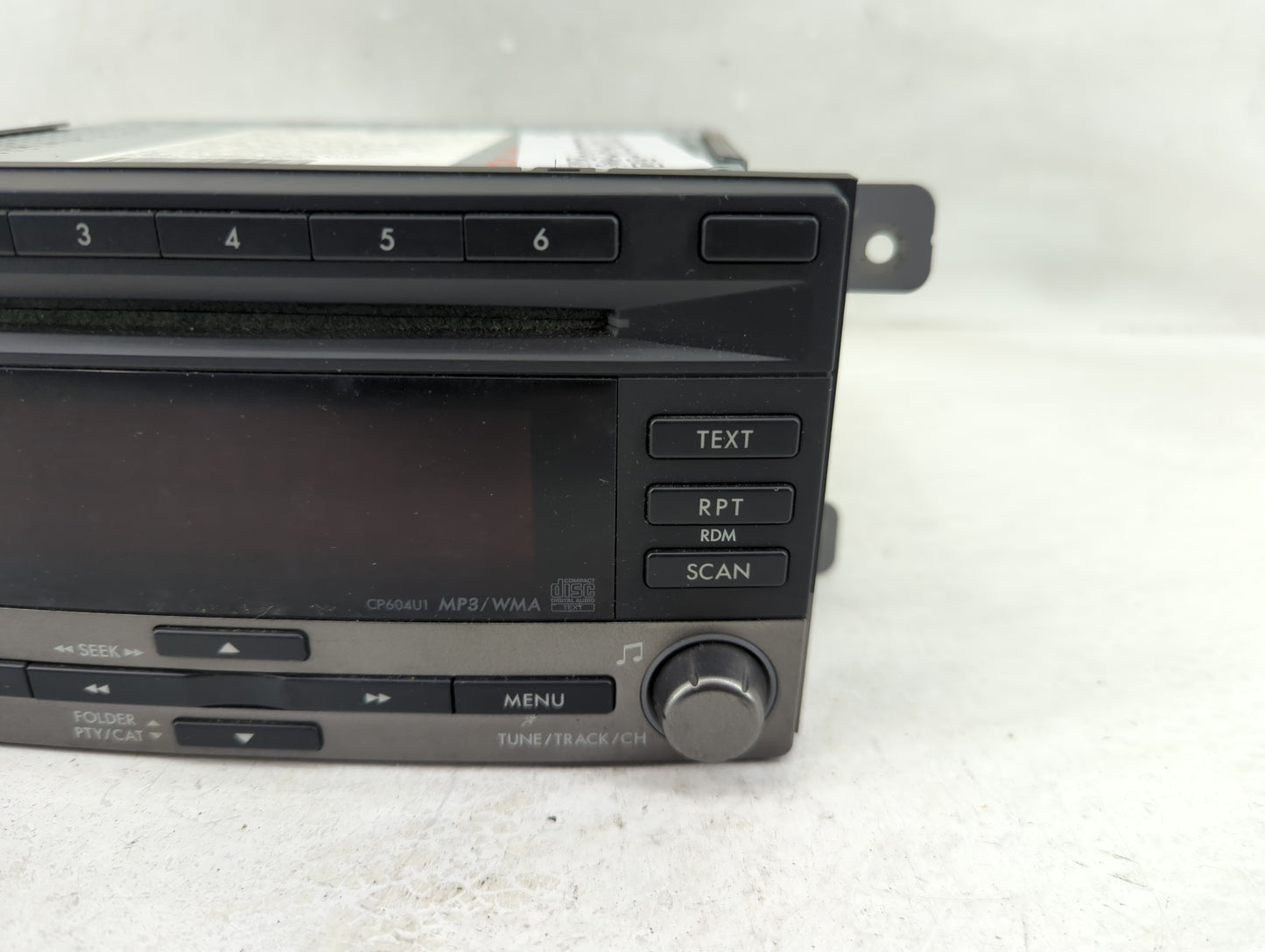 2011 Subaru Forester Radio AM FM Cd Player Receiver Replacement P/N:86201SC601 Fits OEM Used Auto Parts - Oemusedautoparts1.