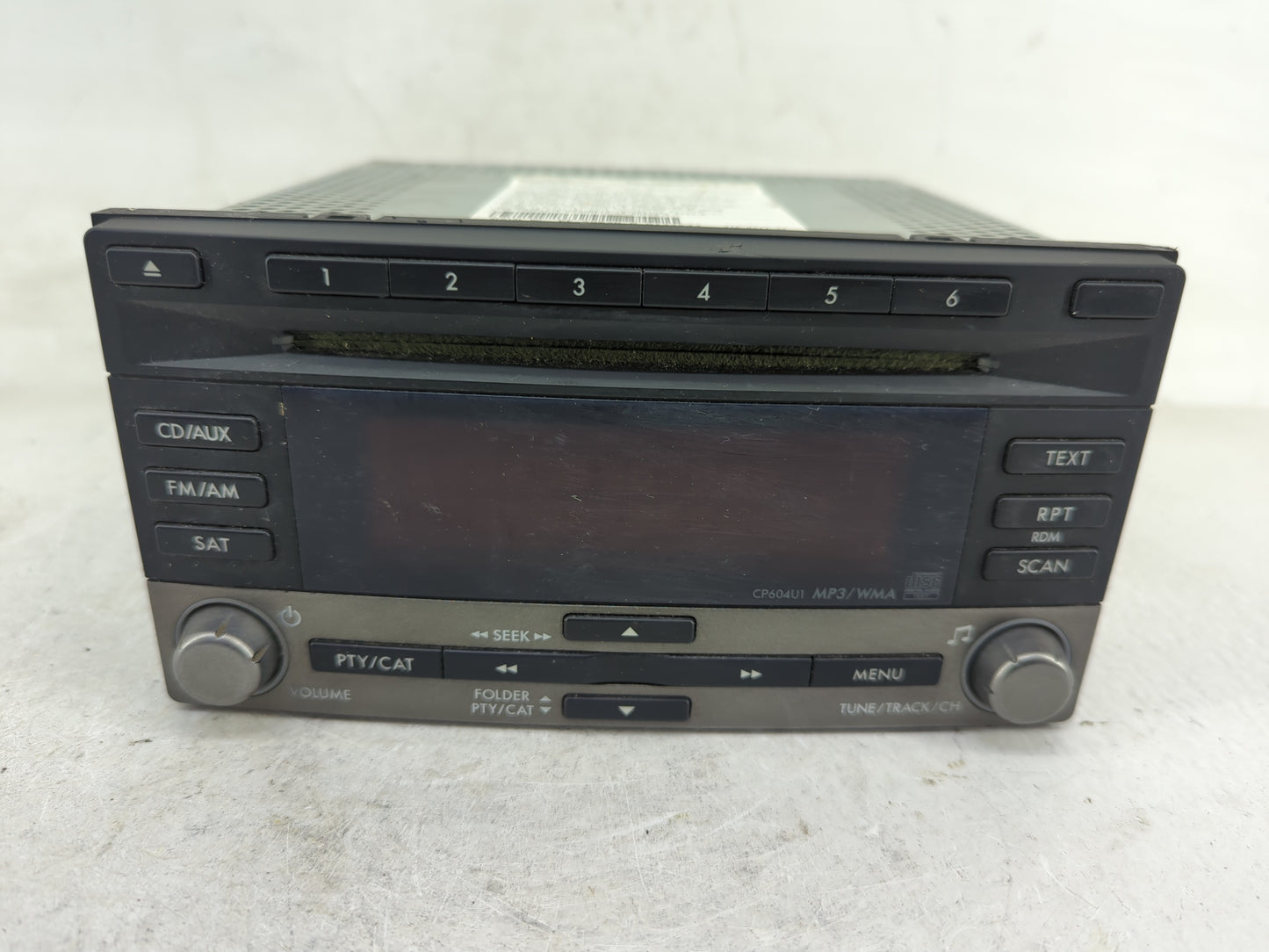 2011 Subaru Forester Radio AM FM Cd Player Receiver Replacement P/N:86201SC601 Fits OEM Used Auto Parts - Oemusedautoparts1.