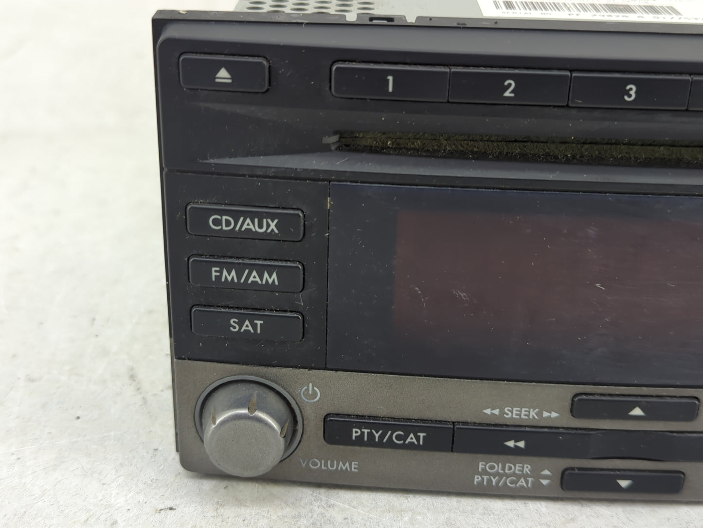 2011 Subaru Forester Radio AM FM Cd Player Receiver Replacement P/N:86201SC601 Fits OEM Used Auto Parts - Oemusedautoparts1.