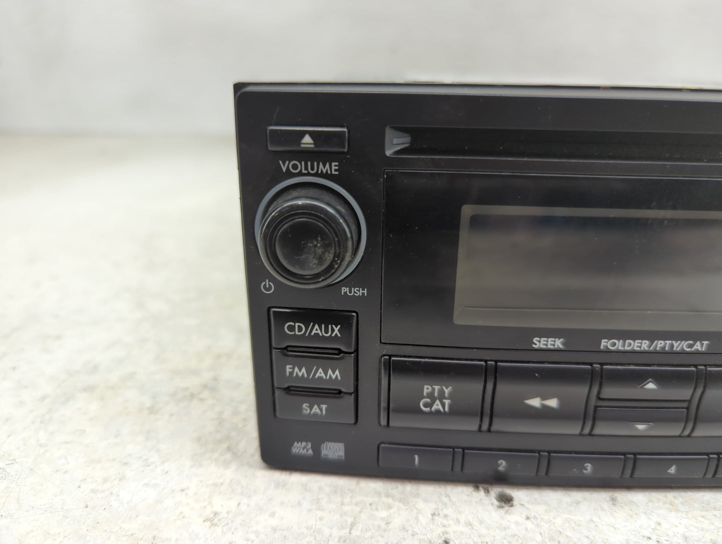 2011 Subaru Forester Radio AM FM Cd Player Receiver Replacement P/N:86201SC620 Fits OEM Used Auto Parts - Oemusedautoparts1.