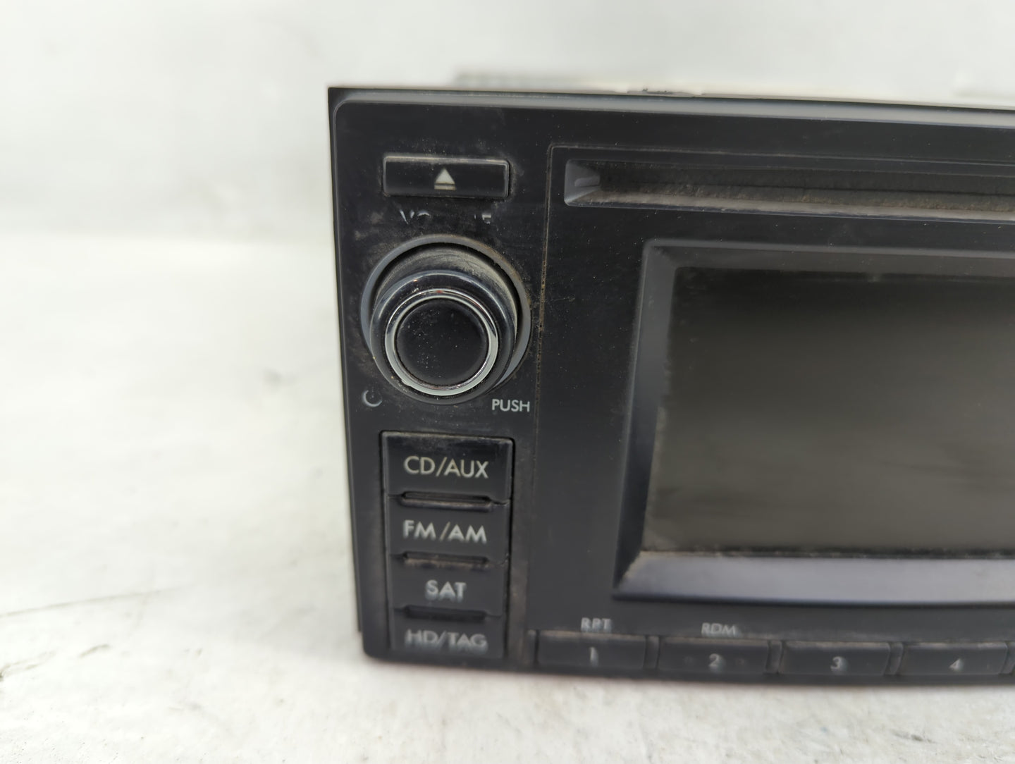 2011 Subaru Forester Radio AM FM Cd Player Receiver Replacement P/N:86201SC630 Fits OEM Used Auto Parts - Oemusedautoparts1.