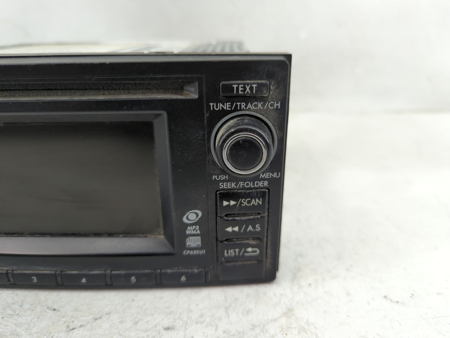 2011 Subaru Forester Radio AM FM Cd Player Receiver Replacement P/N:86201SC630 Fits OEM Used Auto Parts - Oemusedautoparts1.