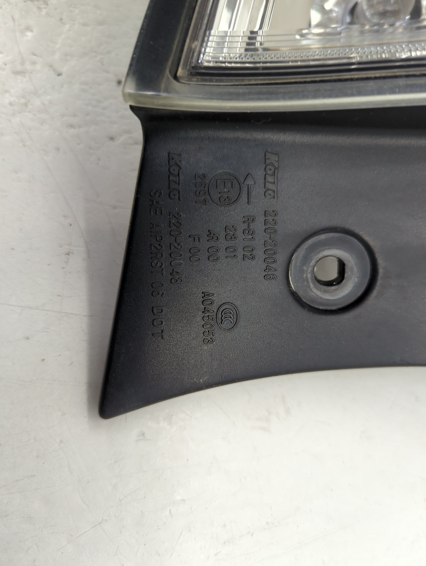 2011 Subaru Forester Tail Light Assembly Driver Left OEM P/N:220-20046 Fits OEM Used Auto Parts - Oemusedautoparts1.com
