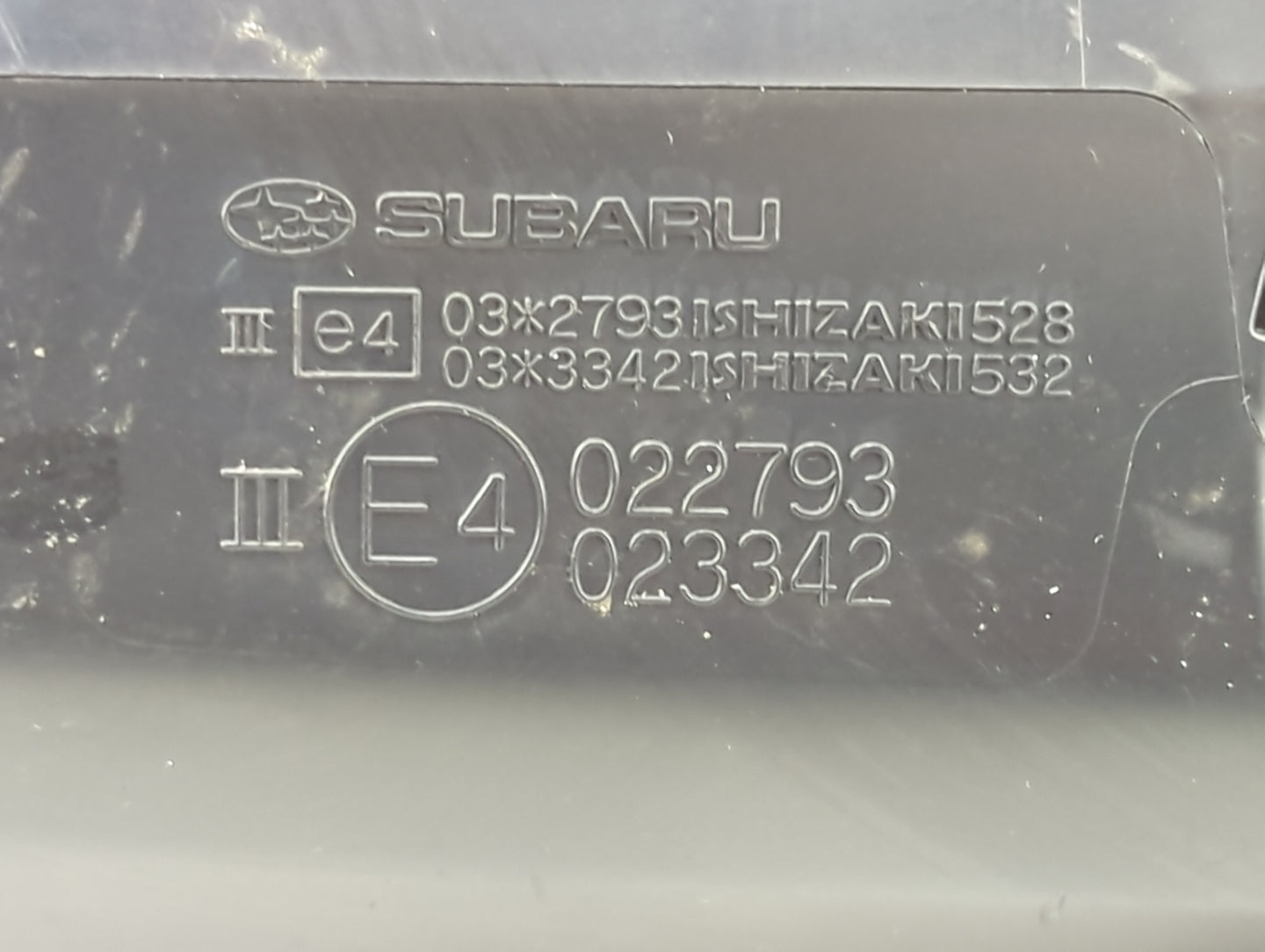 2011 Subaru Forester Driver Side View Mirror - Left Door Mirror OEM Used - Oemusedautoparts1.com