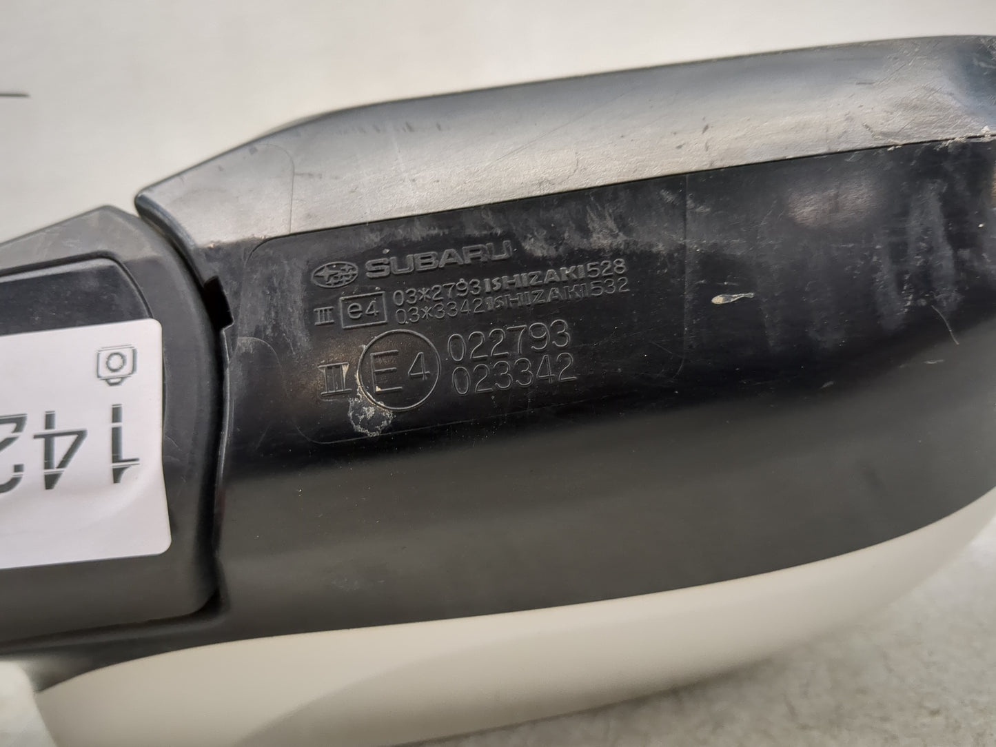 2011 Subaru Forester Passenger Side View Mirror - Right Door Mirror OEM Used - Oemusedautoparts1.com