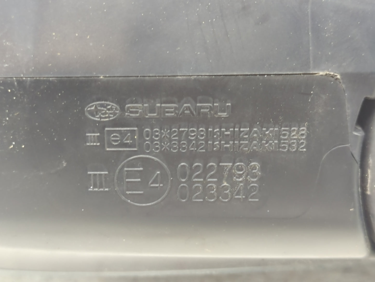 2011 Subaru Forester Driver Side View Mirror - Left Door Mirror OEM Used - Oemusedautoparts1.com