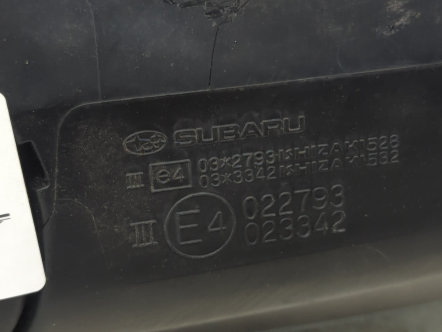 2011 Subaru Forester Passenger Side View Mirror - Right Door Mirror OEM Used - Oemusedautoparts1.com