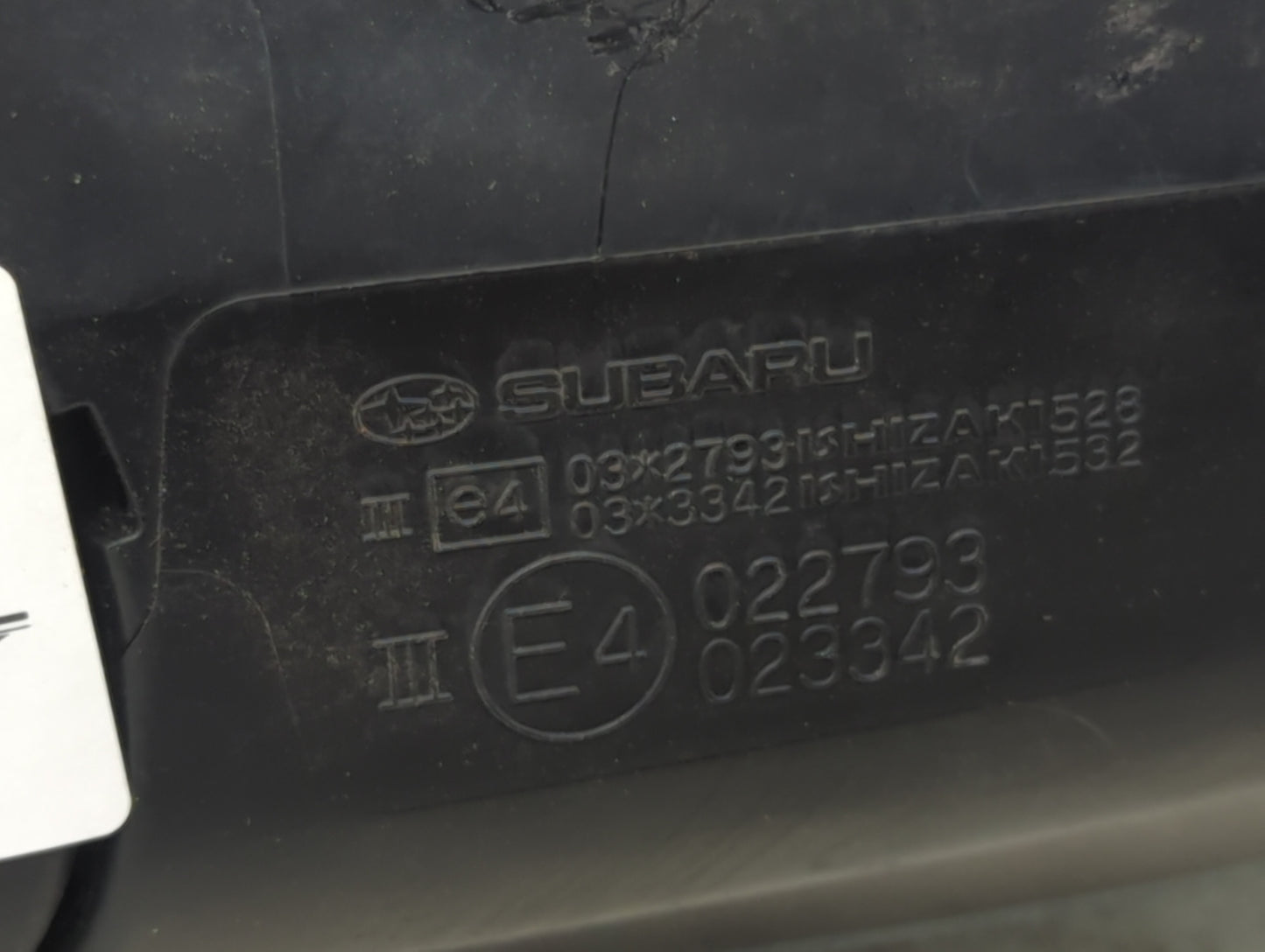 2011 Subaru Forester Passenger Side View Mirror - Right Door Mirror OEM Used - Oemusedautoparts1.com