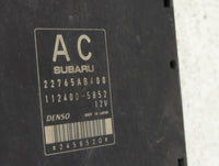 2011 Subaru Forester PCM Engine Control Computer ECU ECM PCU OEM P/N:22765AB400 112400-5852 Fits OEM Used Auto Parts - Oemus