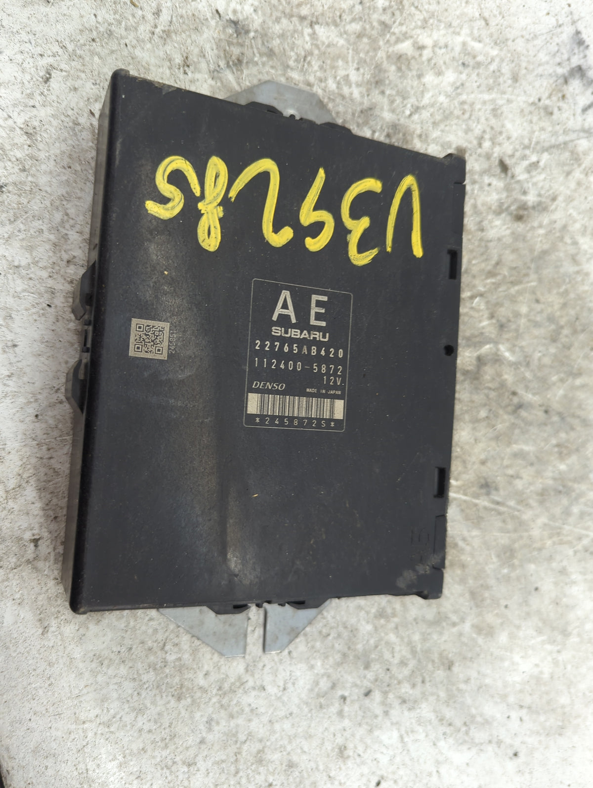 2011 Subaru Forester PCM Engine Control Computer ECU ECM PCU OEM P/N:22765AB420 112400-5872 OEM Used Auto Parts - Oemusedaut