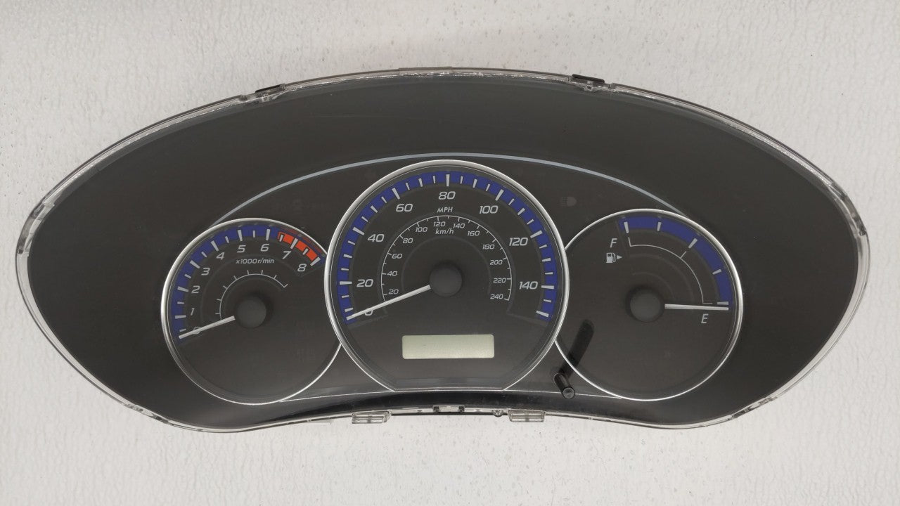 2011 Subaru Forester Instrument Cluster Speedometer Gauges P/N:85003SC310 Fits OEM Used Auto Parts - Oemusedautoparts1.com