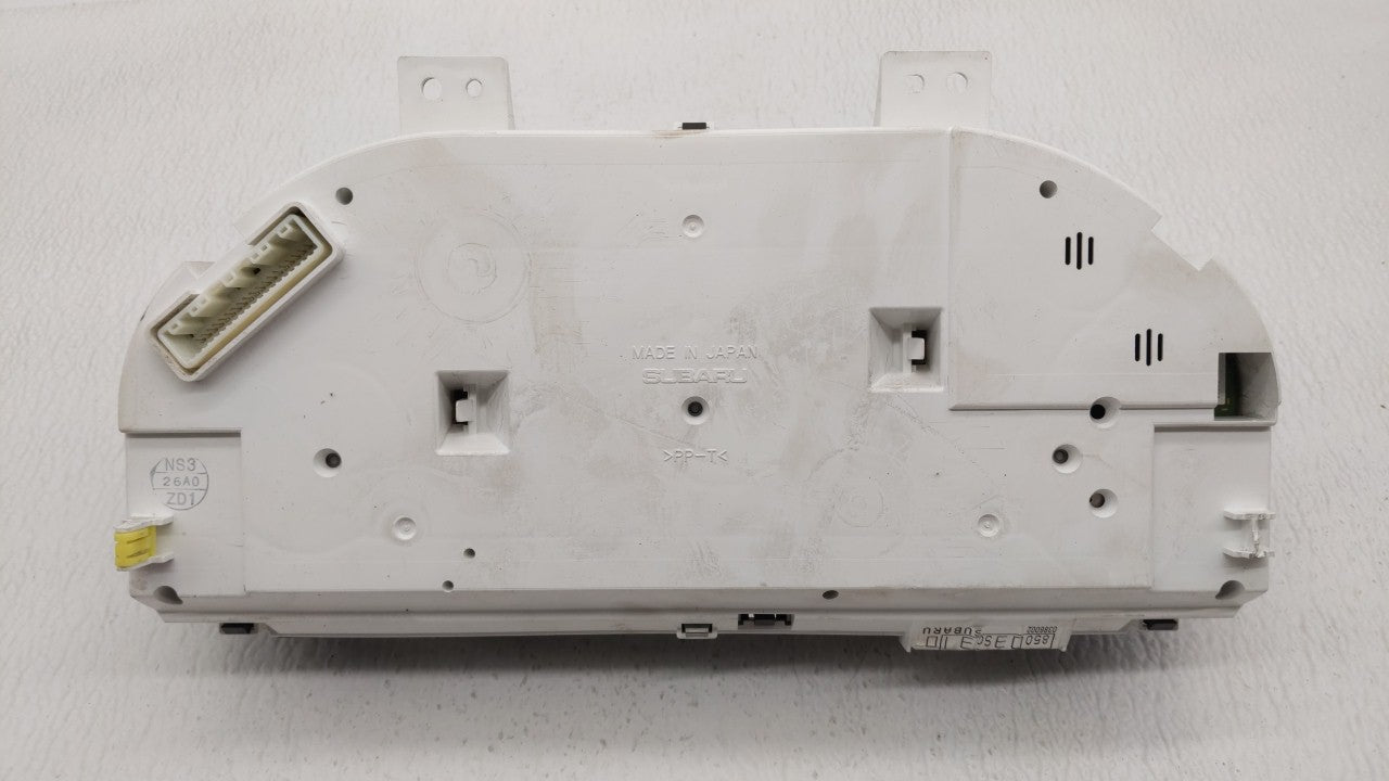2011 Subaru Forester Instrument Cluster Speedometer Gauges P/N:85003SC310 Fits OEM Used Auto Parts - Oemusedautoparts1.com