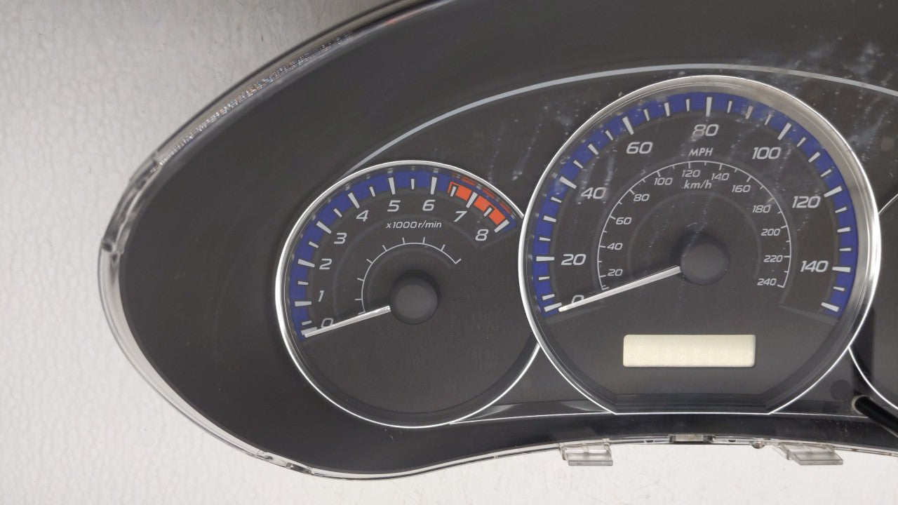 2011 Subaru Forester Instrument Cluster Speedometer Gauges P/N:85003SC310 Fits OEM Used Auto Parts - Oemusedautoparts1.com
