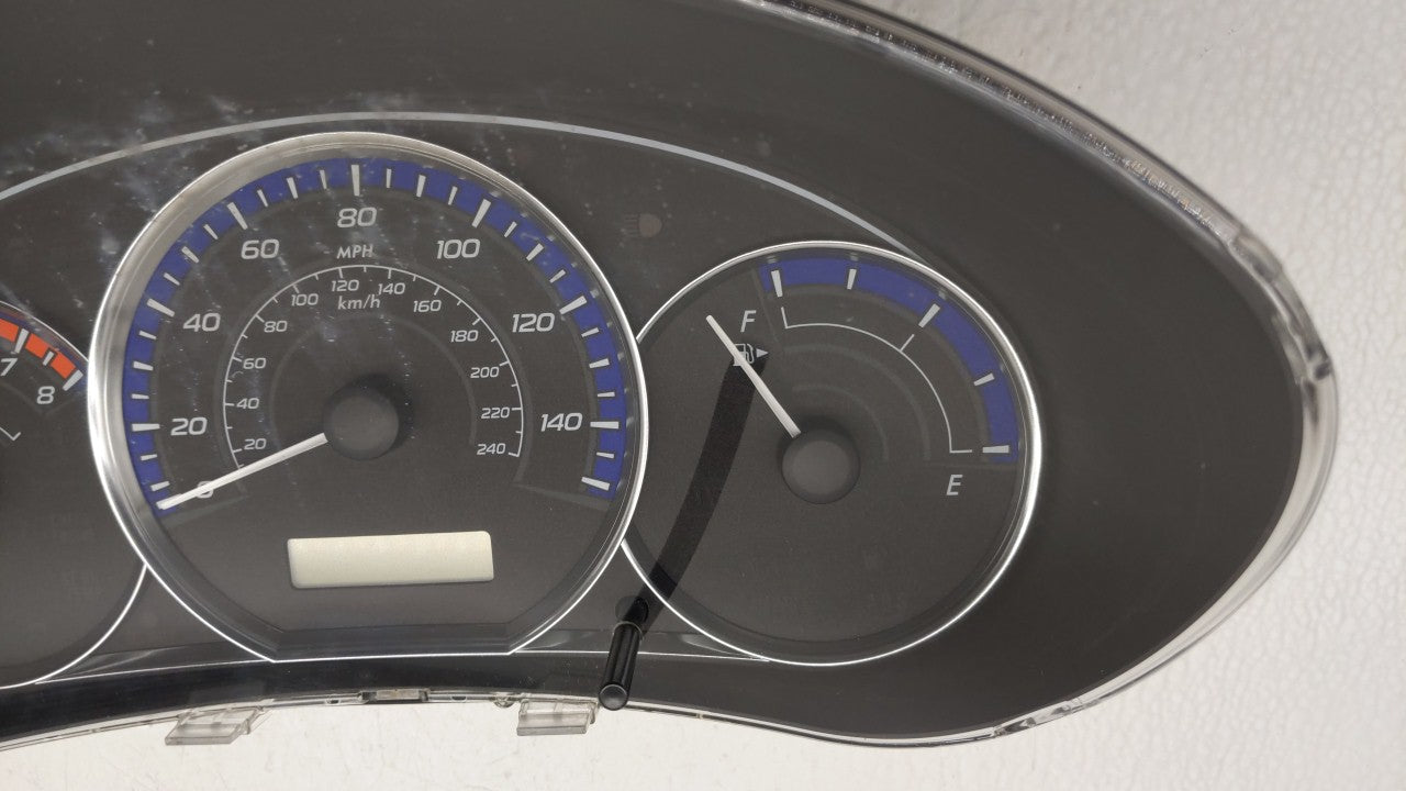 2011 Subaru Forester Instrument Cluster Speedometer Gauges P/N:85003SC310 Fits OEM Used Auto Parts - Oemusedautoparts1.com