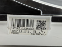 2011 Subaru Forester Instrument Cluster Speedometer Gauges P/N:85003SC310 Miles: Fits OEM Used Auto Parts - Oemusedautoparts