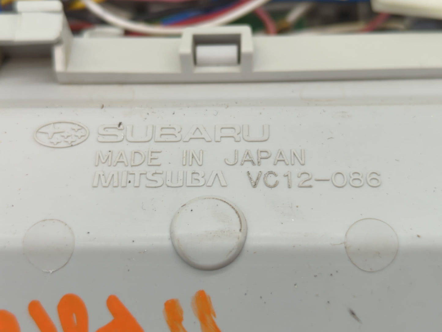 2011 Subaru Forester Overhead Roof Console Grey - Oemusedautoparts1.com