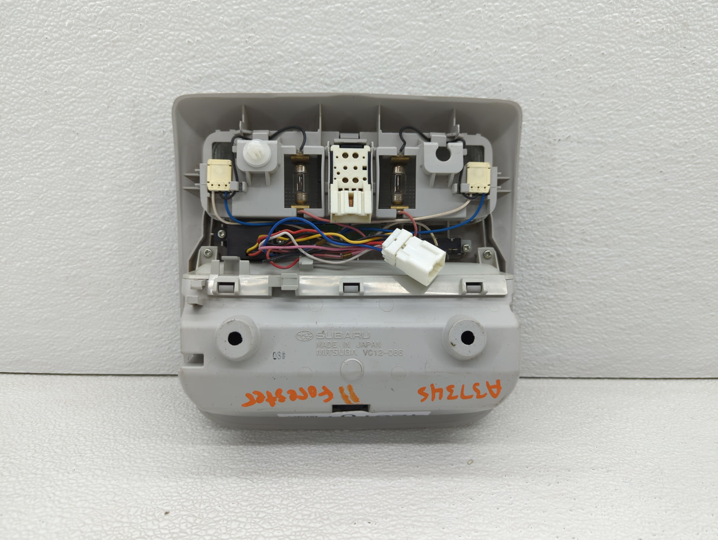 2011 Subaru Forester Overhead Roof Console Grey - Oemusedautoparts1.com