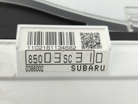 2011 Subaru Forester Instrument Cluster Speedometer Gauges P/N:85003SC310 Fits OEM Used Auto Parts - Oemusedautoparts1.com