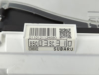 2011 Subaru Forester Instrument Cluster Speedometer Gauges P/N:85003SC310 Fits OEM Used Auto Parts - Oemusedautoparts1.com