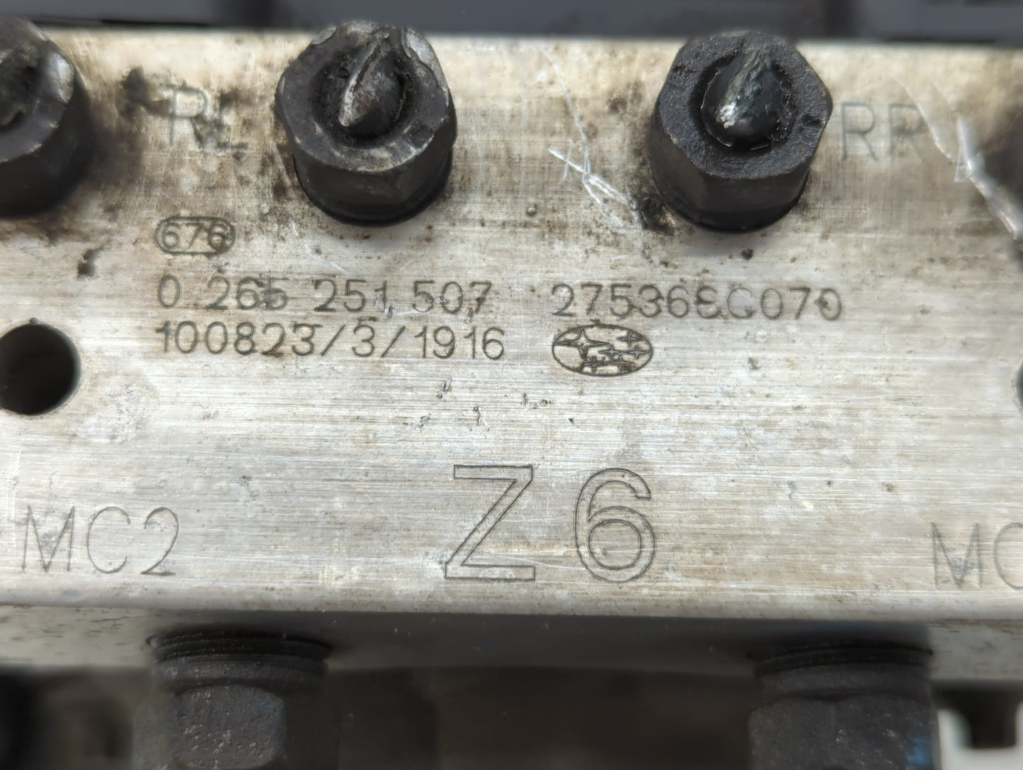2011 Subaru Forester ABS Pump Control Module Replacement P/N:27536SC070 Fits OEM Used Auto Parts - Oemusedautoparts1.com