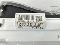 2011 Subaru Forester Instrument Cluster Speedometer Gauges P/N:8503SC300 Fits OEM Used Auto Parts - Oemusedautoparts1.com
